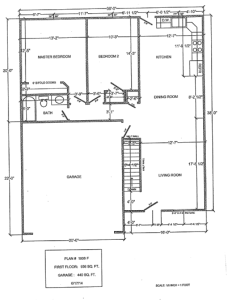 Plan #1936F First Floor